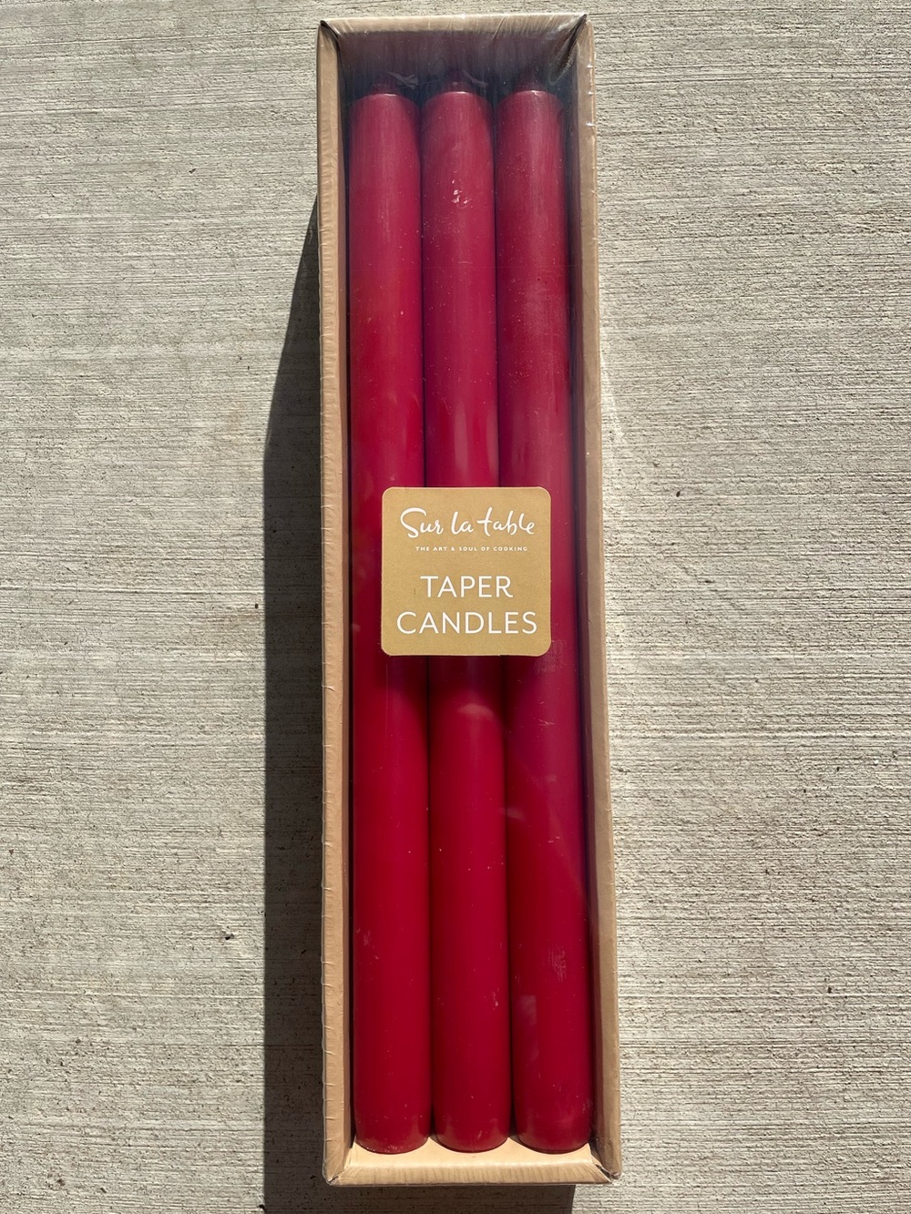 Sur La Table Set of 6 Taper Candles